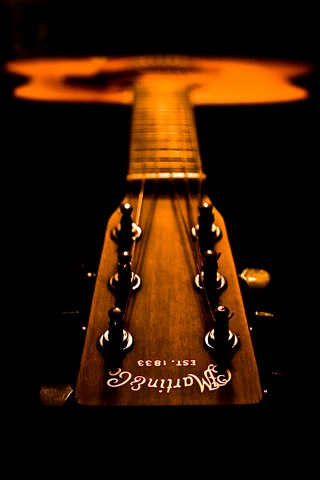 wallpapers guitar. Martin Guitar iPhone Wallpaper