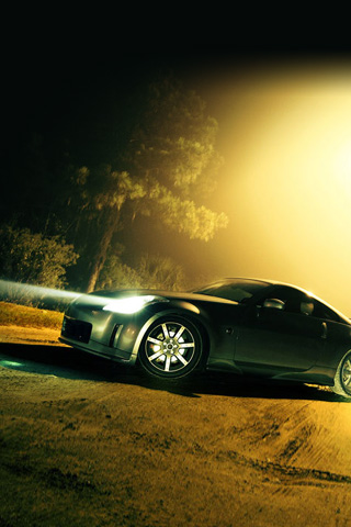 automobile wallpapers. Nissan 350Z iPhone Wallpaper
