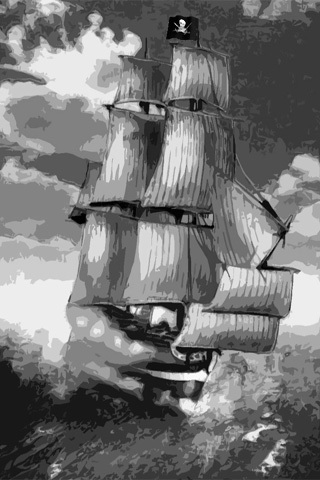 Pirate Ship iPhone Wallpaper | iDesign