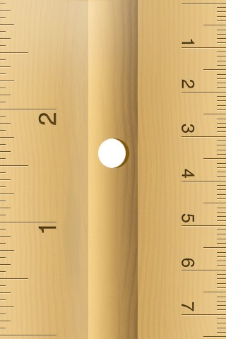 ruler on iphone 6