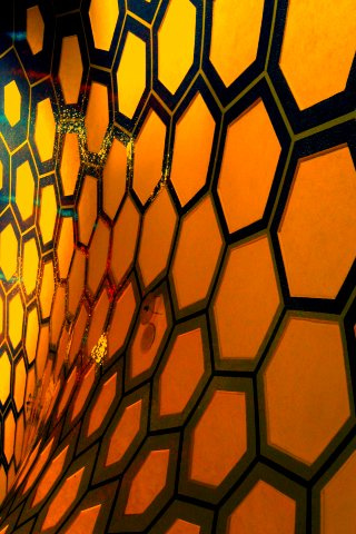 Honeycomb iPhone Wallpaper