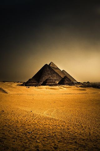 Pyramids iPhone Wallpaper