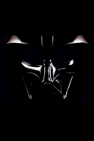 Darth Vader Mask iPhone Wallpaper
