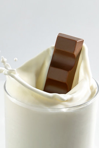 Chocolate Milk iPhone Wallpaper