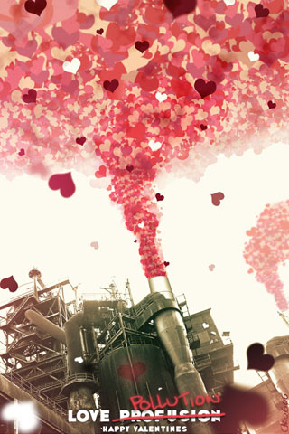 Love Factory iPhone Wallpaper