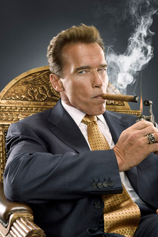 Aarnold Schwarzenegger iPhone Wallpaper