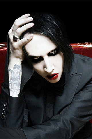 Marilyn Manson iPhone Wallpaper