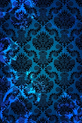 patterned wallpaper. Blue Wallpaper