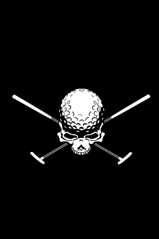 Golf Pirate iPhone Wallpaper