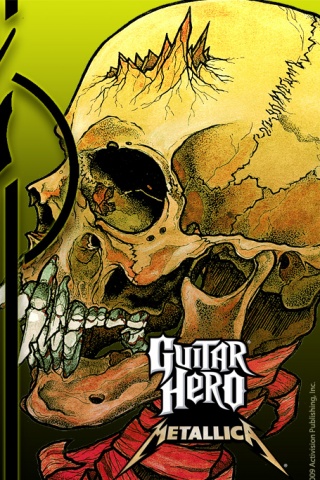 Guitar Hero - Metallica iPhone Wallpaper