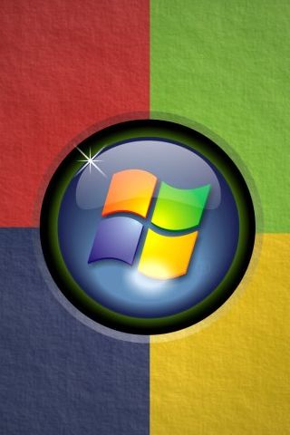 Windows Vista iPhone Wallpaper