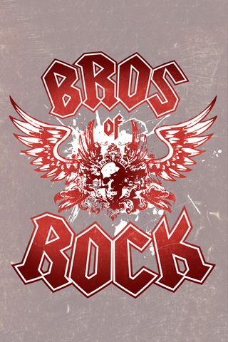 Brothers of Rock iPhone Wallpaper