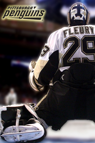 Pittsburgh Penguins - Marc-Andre Fleury iPhone Wallpaper