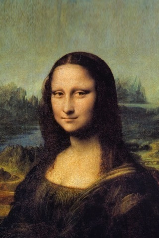 Mona Lisa Painting iPhone Wallpaper