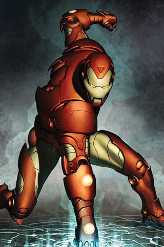 Iron Man Drop iPhone Wallpaper