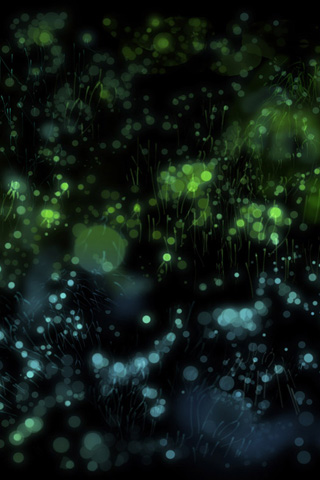 Grass Dew iPhone Wallpaper