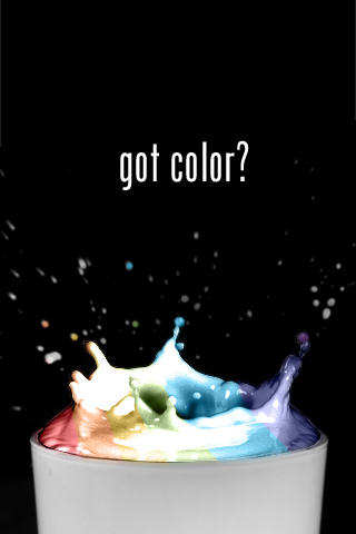Got Color? iPhone Wallpaper