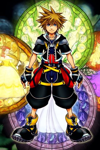 Kingdom Hearts - Sora iPhone Wallpaper