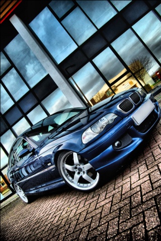 HDR BMW iPhone Wallpaper