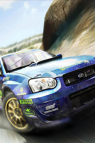 Subaru WRC iPhone Wallpaper
