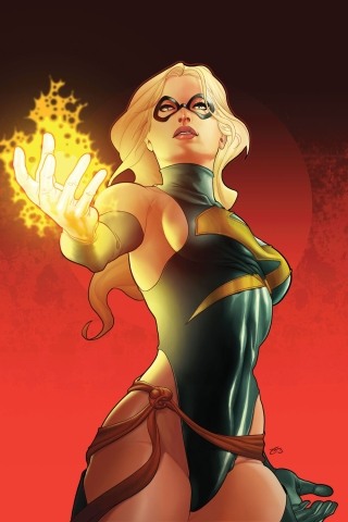 Ms. Marvel - Carol danvers iPhone Wallpaper
