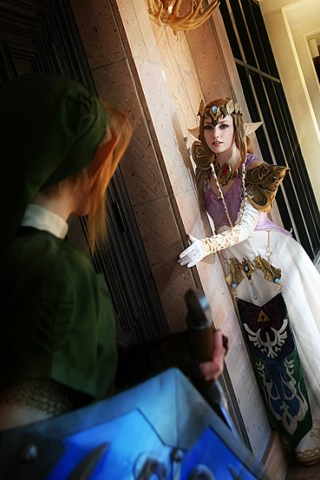 Zelda and Link iPhone Wallpaper