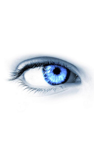 Blue Eyes iPhone Wallpaper