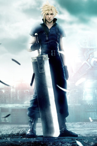Final Fantasy VII - Cloud iPhone Wallpaper