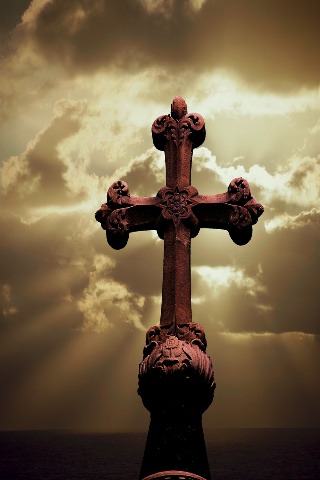 Crucifix iPhone Wallpaper