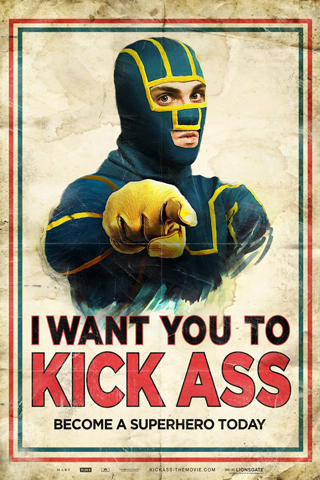 Kick Ass Campaign Ad iPhone Wallpaper