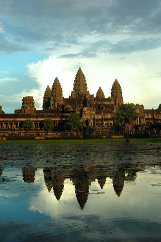 Angkor Wat iPhone Wallpaper