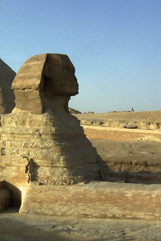 Sphinx of Giza iPhone Wallpaper