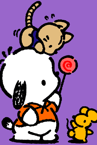 Pochacco! iPhone Wallpaper