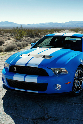 Ford Shelby Mustang GT500 Coupe iPhone Wallpaper