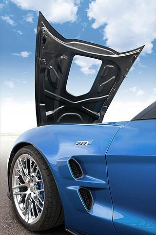 Corvette ZR1 iPhone Wallpaper