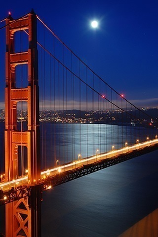 Golden Gate iPhone Wallpaper