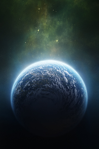 Planet Earth iPhone Wallpaper