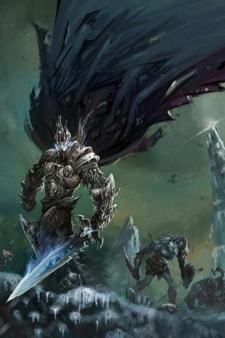 Lich King iPhone Wallpaper