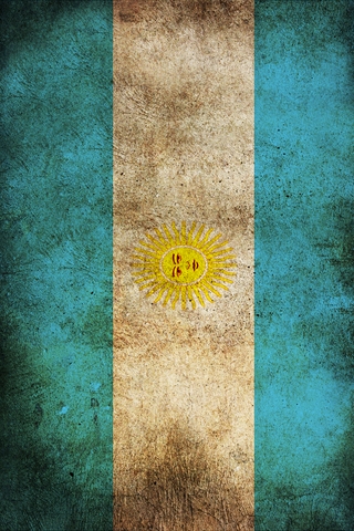Argentina Flag iPhone Wallpaper