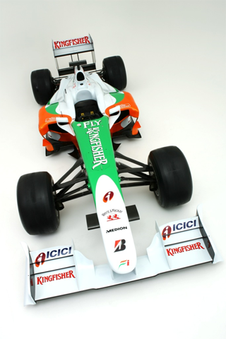 Force India Formula One iPhone Wallpaper
