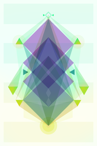 Abstract Diamonds iPhone Wallpaper