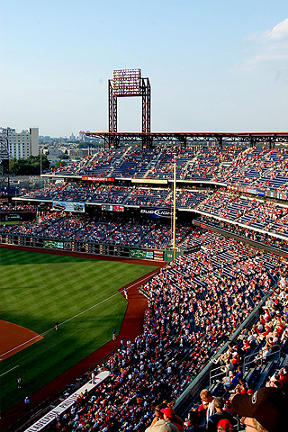 Philadelphia Phillies Stadium iPhone Wallpaper