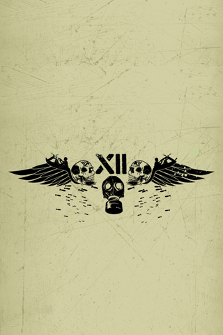 Call of Duty 4 Logo iPhone Wallpaper