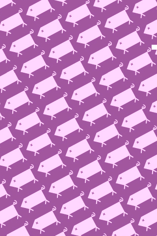 Swine Pattern iPhone Wallpaper