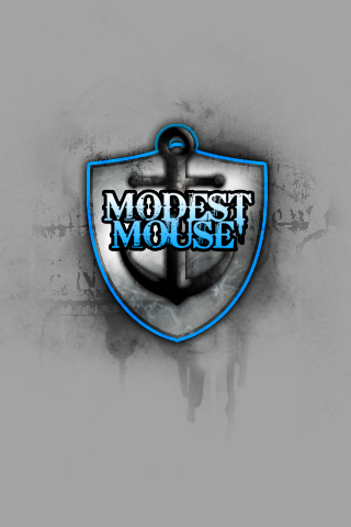 Modest Mouse Logo iPhone Wallpaper