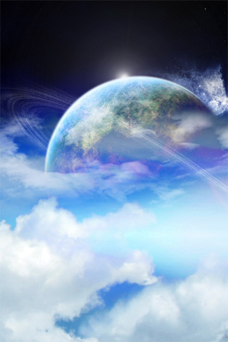 Our Beautiful Planet iPhone Wallpaper