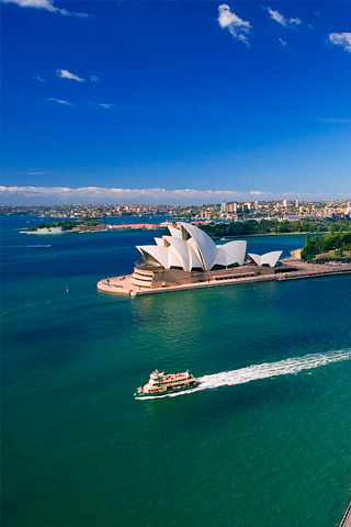 Sydney Australia - Opera House iPhone Wallpaper