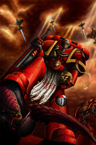 Warhammer - Red Army iPhone Wallpaper