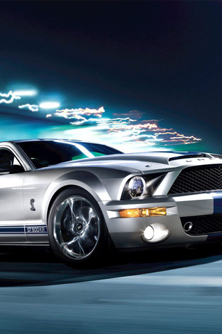 ford mustang wallpaper. Ford Mustang GT 500KR iPhone