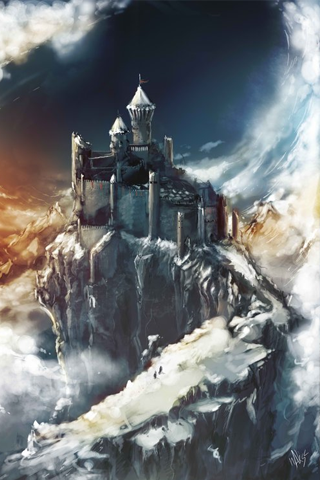 Mystical Castle iPhone Wallpaper